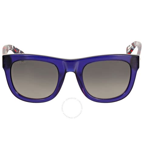 gucci sunglasses blue red white|Gucci aviator style sunglasses.